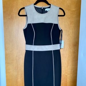 Calvin Klein NWT - faux suede size 2 dress